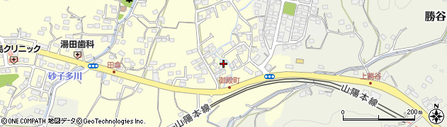 山口県下関市田倉264周辺の地図
