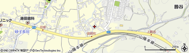 山口県下関市田倉242周辺の地図
