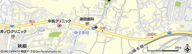 山口県下関市田倉390周辺の地図