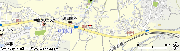 山口県下関市田倉398周辺の地図