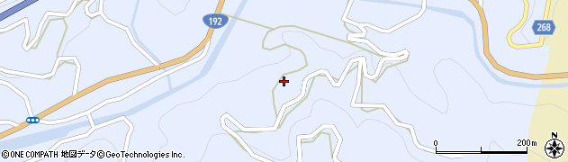 徳島県三好市池田町馬路（堂面）周辺の地図