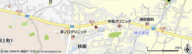 山口県下関市田倉845周辺の地図
