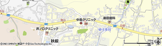 山口県下関市田倉852周辺の地図