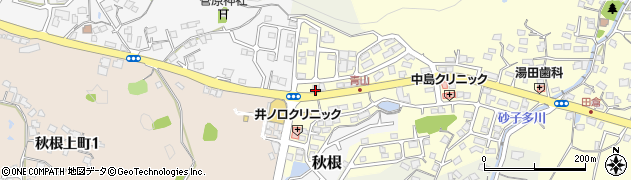 山口県下関市田倉709周辺の地図