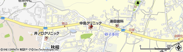 山口県下関市田倉764周辺の地図