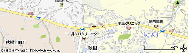 山口県下関市田倉707周辺の地図