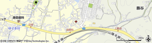 山口県下関市田倉247周辺の地図
