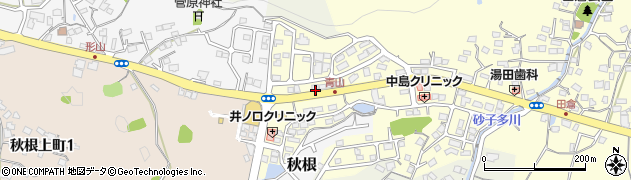 山口県下関市田倉706周辺の地図