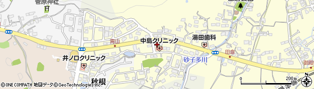 山口県下関市田倉765周辺の地図