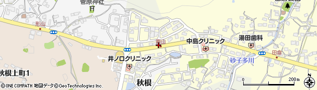 山口県下関市田倉704周辺の地図