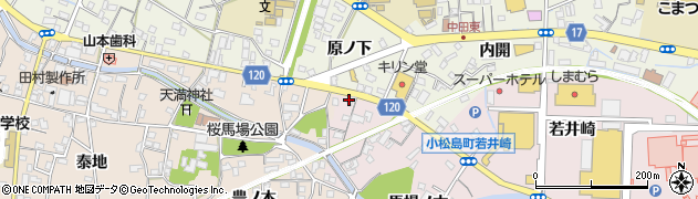 松本中華そば店周辺の地図