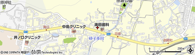 山口県下関市田倉534周辺の地図