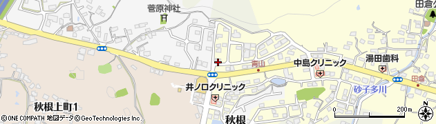 山口県下関市田倉712周辺の地図