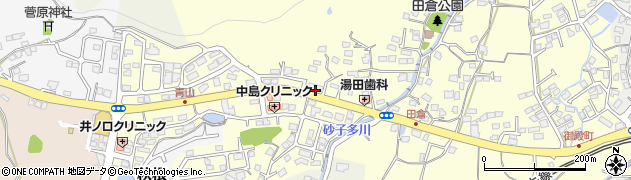 山口県下関市田倉678周辺の地図