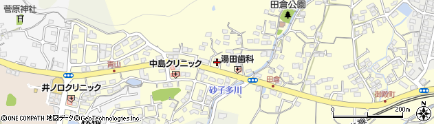 山口県下関市田倉531周辺の地図