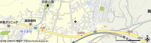 山口県下関市田倉261周辺の地図