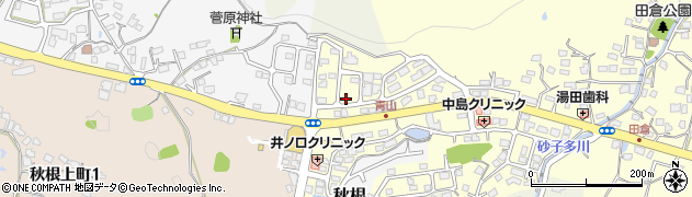 山口県下関市田倉727周辺の地図