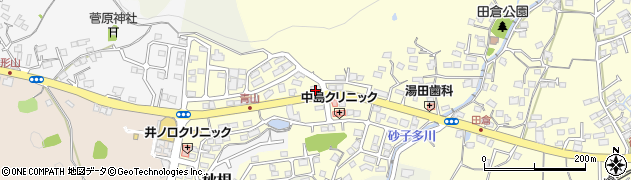 山口県下関市田倉691周辺の地図