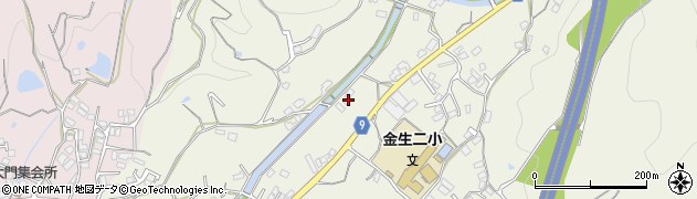 愛媛県四国中央市金生町山田井692周辺の地図