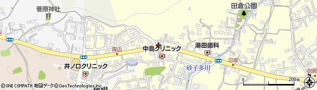 山口県下関市田倉690周辺の地図