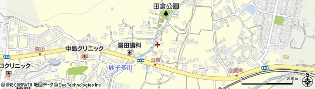 山口県下関市田倉402周辺の地図