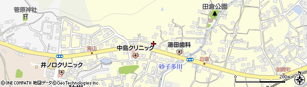 山口県下関市田倉597周辺の地図