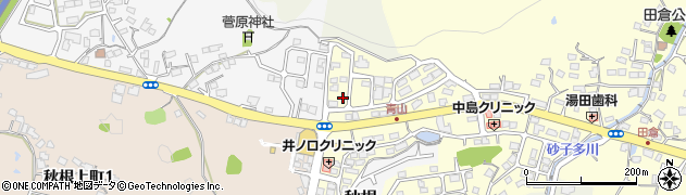 山口県下関市田倉725周辺の地図