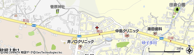 山口県下関市田倉734周辺の地図
