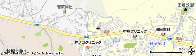 山口県下関市田倉731周辺の地図