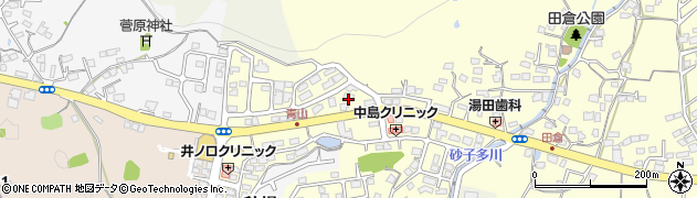 山口県下関市田倉695周辺の地図