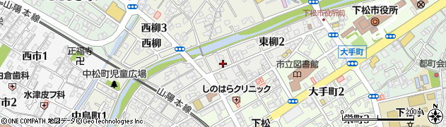 朝日新聞ＡＳＡ下松販売所周辺の地図