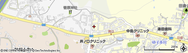 山口県下関市田倉714周辺の地図