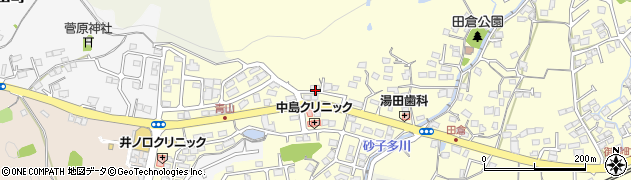 山口県下関市田倉684周辺の地図