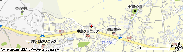 山口県下関市田倉682周辺の地図
