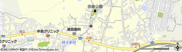山口県下関市田倉413周辺の地図