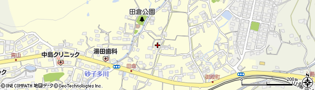 山口県下関市田倉409周辺の地図