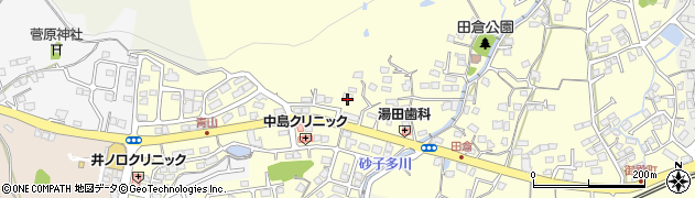 山口県下関市田倉599周辺の地図