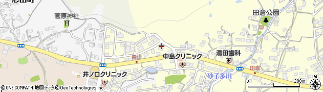 山口県下関市田倉694周辺の地図