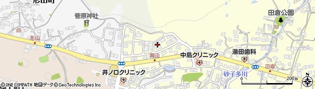 山口県下関市田倉738周辺の地図