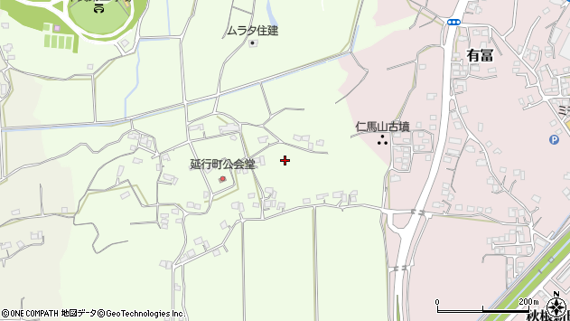 〒751-0867 山口県下関市延行の地図