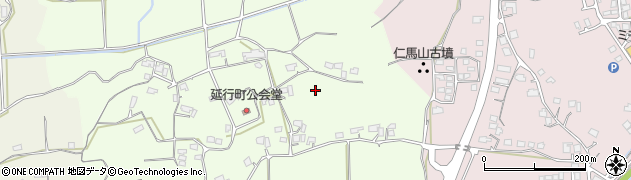 山口県下関市延行周辺の地図