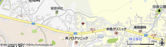 山口県下関市田倉729周辺の地図