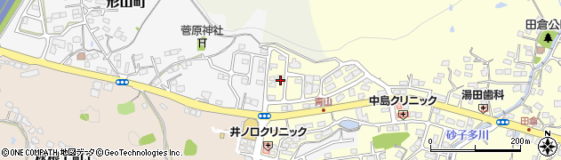 山口県下関市田倉723周辺の地図