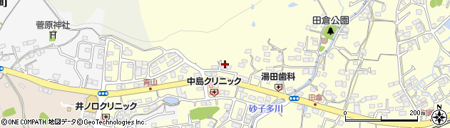 山口県下関市田倉683周辺の地図