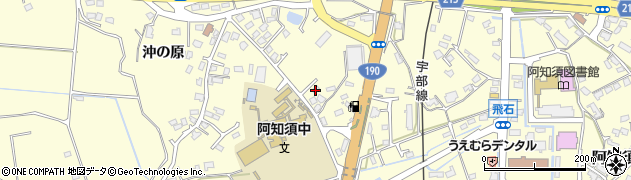 山口県山口市阿知須沖の原5041周辺の地図