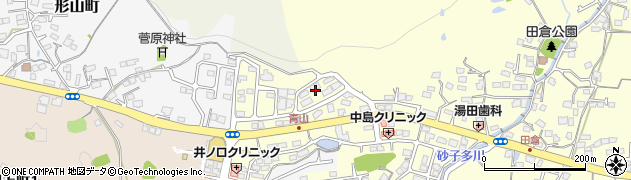山口県下関市田倉739周辺の地図