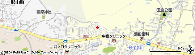 山口県下関市田倉741周辺の地図