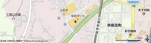 ペッツパーク　新下関店パピーセンター周辺の地図