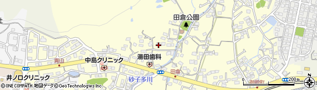 山口県下関市田倉501周辺の地図