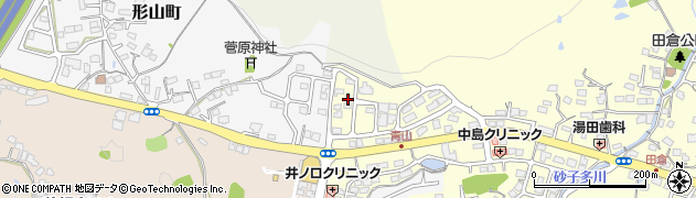 山口県下関市田倉722周辺の地図